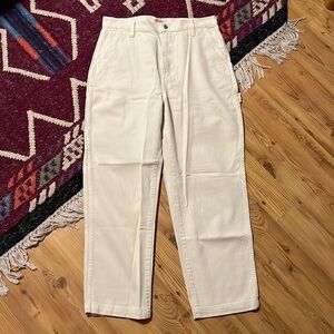 Madewell baggy straight cargo pants.